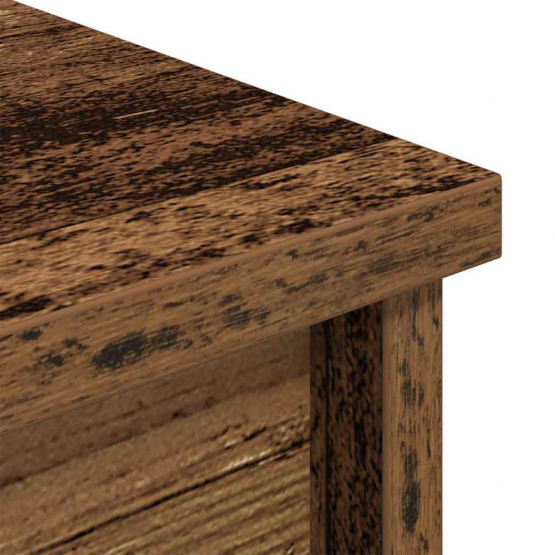 Komoda Stara Drewno 37,5x35x180 cm Drewno klejone