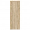Komoda Sonoma Oak 37,5x35x99 cm Drewno klejone