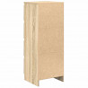 Komoda Sonoma Oak 37,5x35x99 cm Drewno klejone