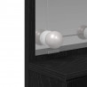 Toaletka Czarny Dąb 86,5 x 35 x 136 cm Materiał drewnopochodny