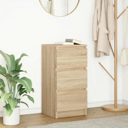 Komoda Sonoma Oak 37,5x35x76 cm Drewno klejone