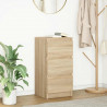Komoda Sonoma Oak 37,5x35x76 cm Drewno klejone