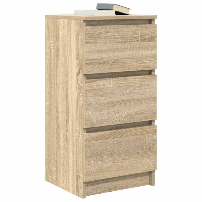 Komoda Sonoma Oak 37,5x35x76 cm Drewno klejone