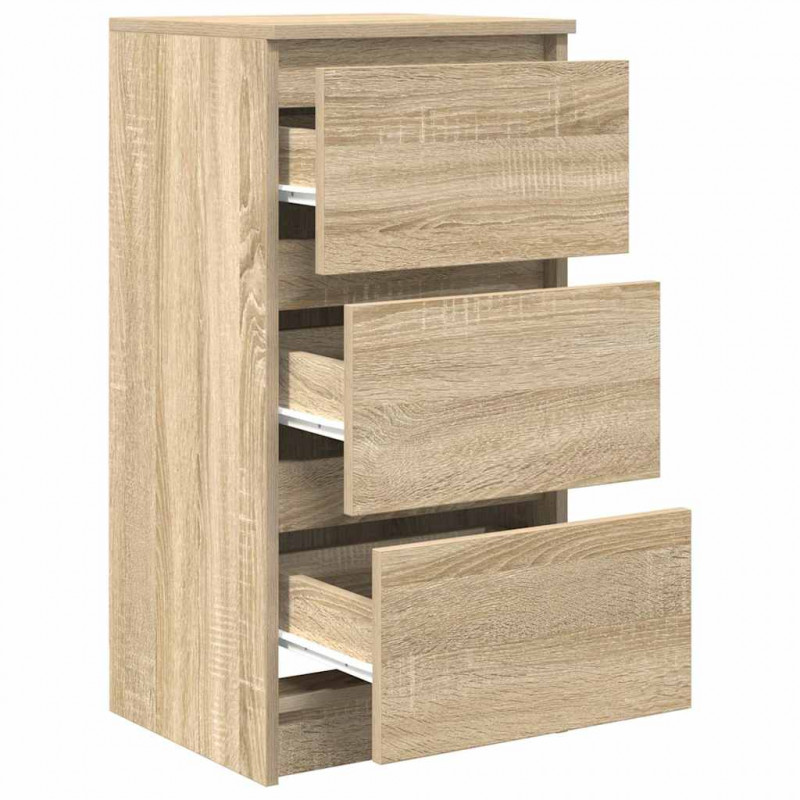 Komoda Sonoma Oak 37,5x35x76 cm Drewno klejone