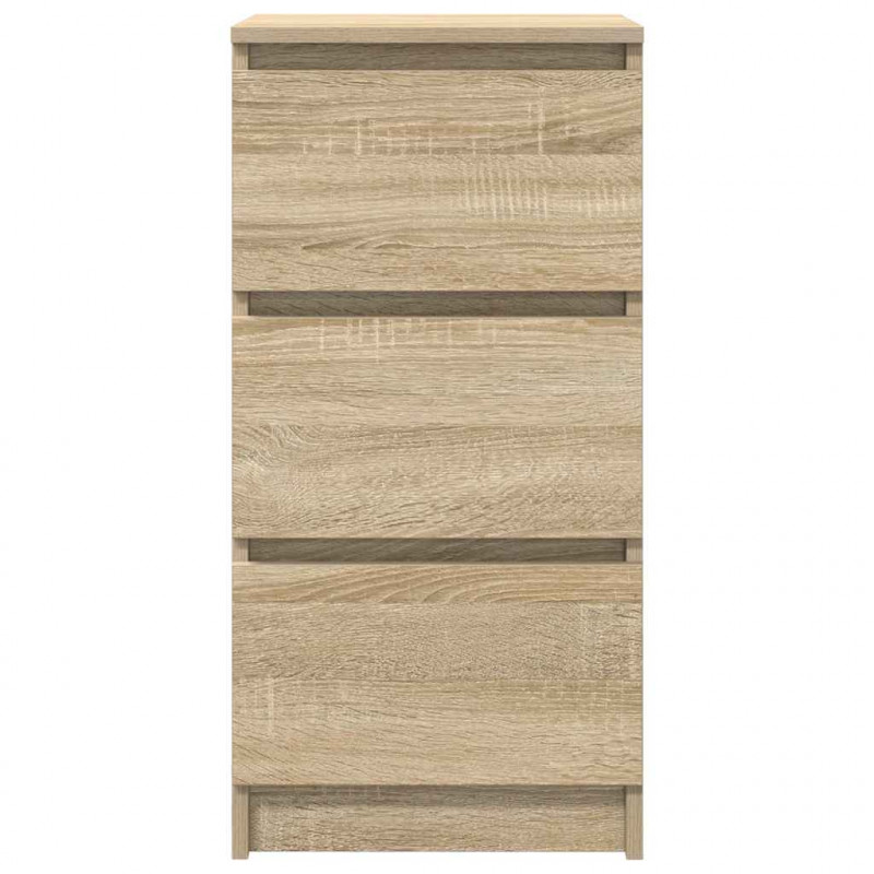 Komoda Sonoma Oak 37,5x35x76 cm Drewno klejone