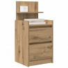 Szafka nocna z 2 szufladami Artisan Oak 38x34x80 cm