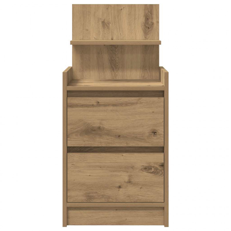 Szafka nocna z 2 szufladami Artisan Oak 38x34x80 cm
