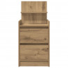 Szafka nocna z 2 szufladami Artisan Oak 38x34x80 cm