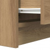 Szafka nocna z 2 szufladami Artisan Oak 38x34x80 cm