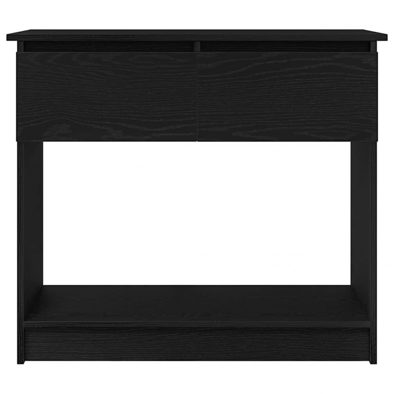 Konsola z szufladami Czarny 85,5x38,5x74,5 cm