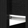 Konsola z szufladami Czarny 85,5x38,5x74,5 cm