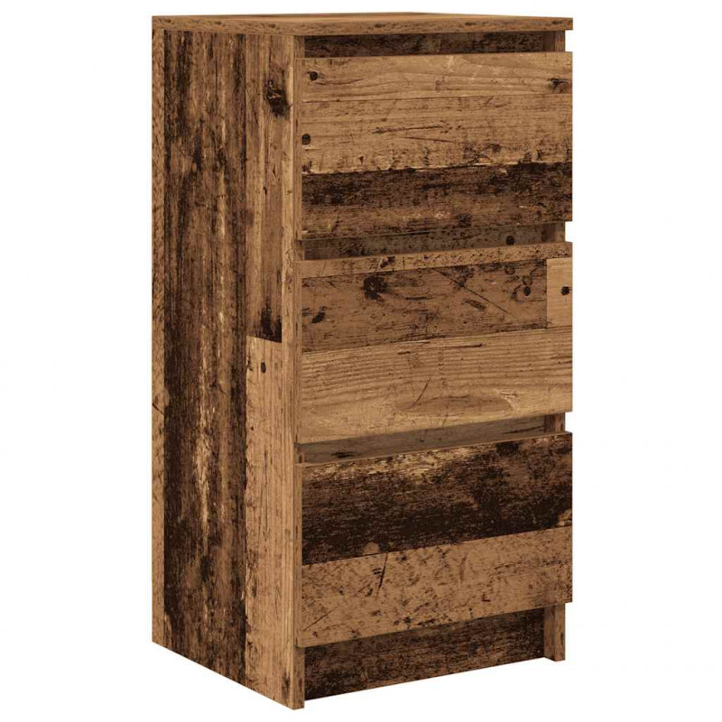 Komoda Stare drewno 37,5x35x76 cm Drewno klejone