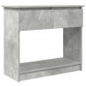 Konsola z szufladami Betonowa Szarość 85,5x38,5x74,5 cm