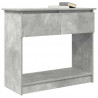 Konsola z szufladami Betonowa Szarość 85,5x38,5x74,5 cm