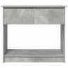 Konsola z szufladami Betonowa Szarość 85,5x38,5x74,5 cm