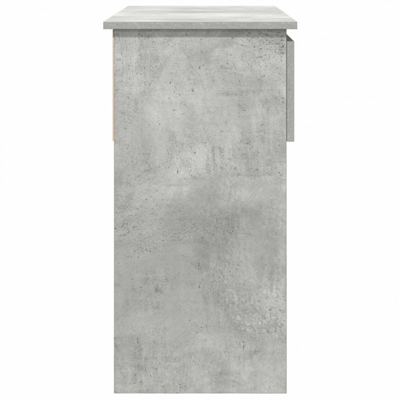 Konsola z szufladami Betonowa Szarość 85,5x38,5x74,5 cm