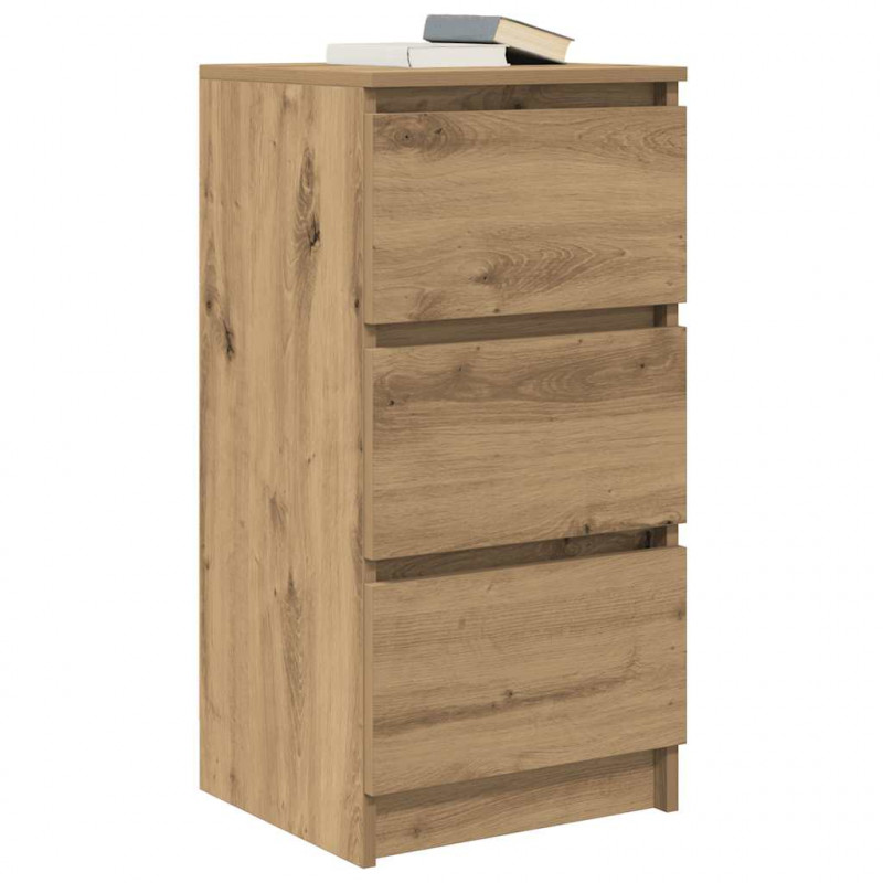 Komoda Artisan Dąb 37,5x35x76 cm Drewno klejone