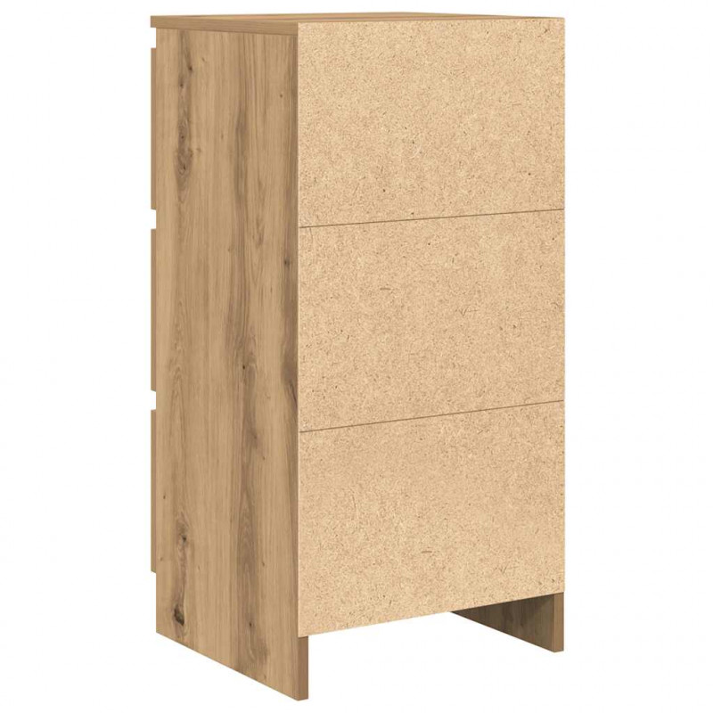 Komoda Artisan Dąb 37,5x35x76 cm Drewno klejone