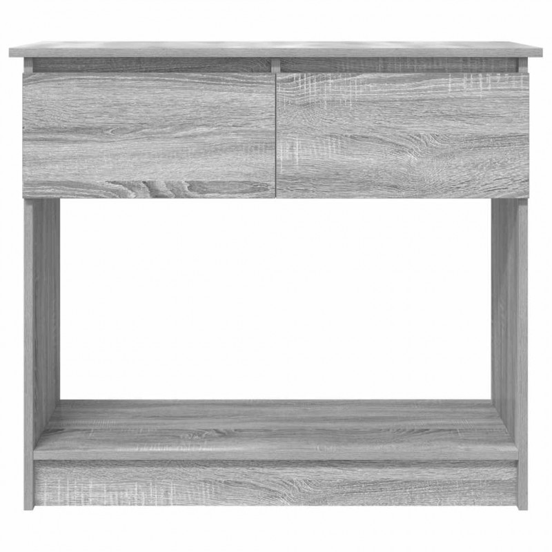 Konsola z szufladami Szary Sonoma 85,5x38,5x74,5 cm
