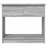 Konsola z szufladami Szary Sonoma 85,5x38,5x74,5 cm