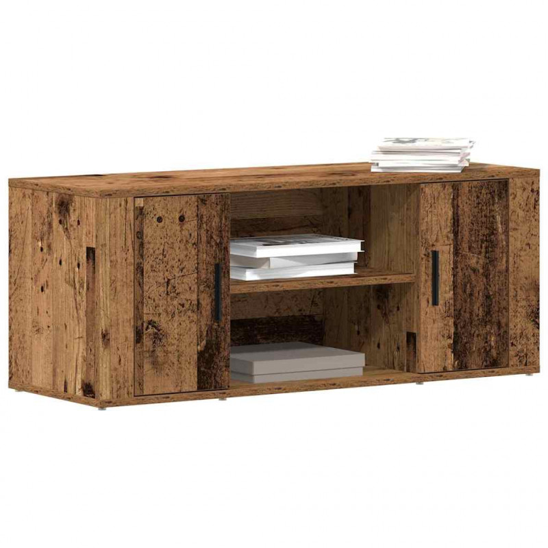 Szafka pod telewizor Stare drewno 100 x 35 x 40 cm