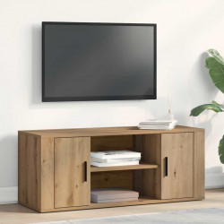 Szafka pod telewizor dąb artisan 100 x 35 x 40 cm