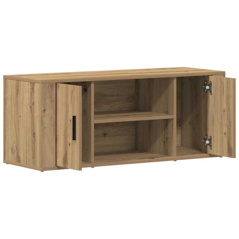 Szafka pod telewizor dąb artisan 100 x 35 x 40 cm