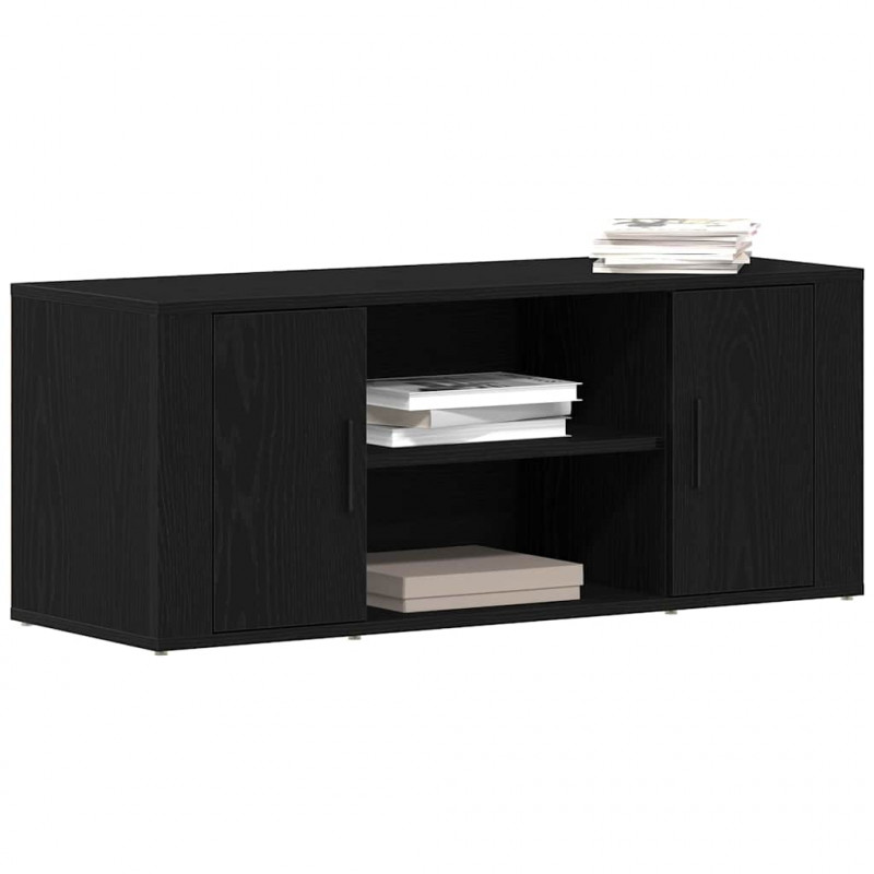 Szafka pod telewizor Czarny dąb 100 x 35 x 40 cm