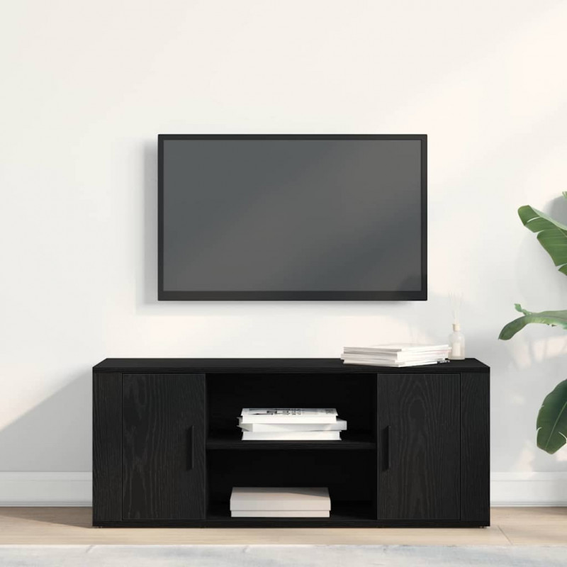 Szafka pod telewizor Czarny dąb 100 x 35 x 40 cm