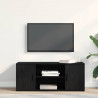 Szafka pod telewizor Czarny dąb 100 x 35 x 40 cm