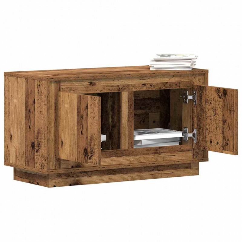 Szafka pod telewizor Stare drewno 80 x 35 x 45 cm