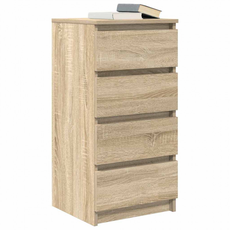Komoda Sonoma Oak 37,5x35x76 cm Drewno klejone