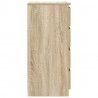 Komoda Sonoma Oak 37,5x35x76 cm Drewno klejone