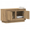 Szafka pod telewizor dąb artisan 80 x 35 x 45 cm