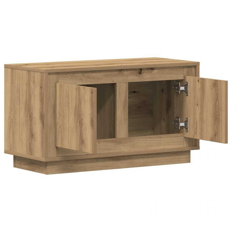 Szafka pod telewizor dąb artisan 80 x 35 x 45 cm