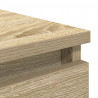 Komoda Sonoma Oak 37,5x35x76 cm Drewno klejone