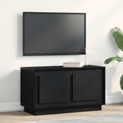 Szafka pod telewizor Czarny dąb 80 x 35 x 45 cm