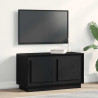 Szafka pod telewizor Czarny dąb 80 x 35 x 45 cm