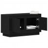 Szafka pod telewizor Czarny dąb 80 x 35 x 45 cm