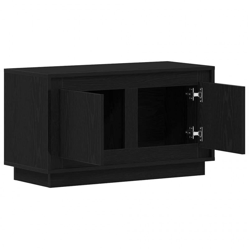 Szafka pod telewizor Czarny dąb 80 x 35 x 45 cm