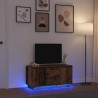Szafka RTV z oświetleniem LED Stare drewno 100x41x50 cm