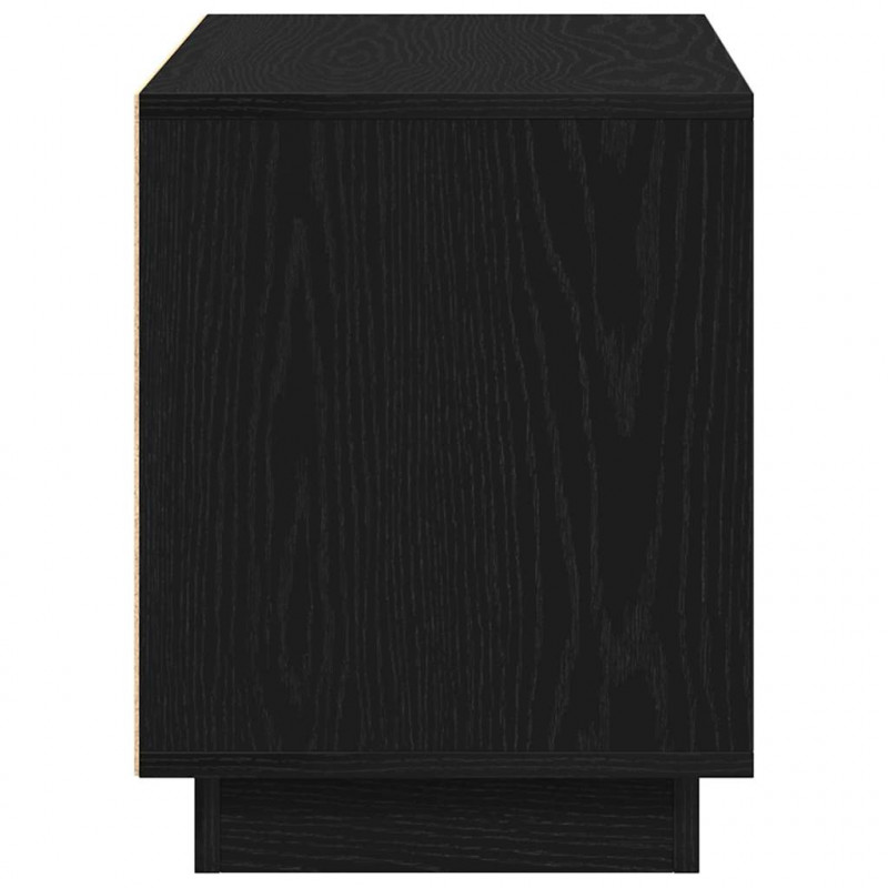 Szafka pod telewizor Czarny dąb 80 x 35 x 45 cm
