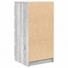 Komoda Szara Sonoma 37,5x35x76 cm Drewno klejone