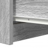 Komoda Szara Sonoma 37,5x35x76 cm Drewno klejone