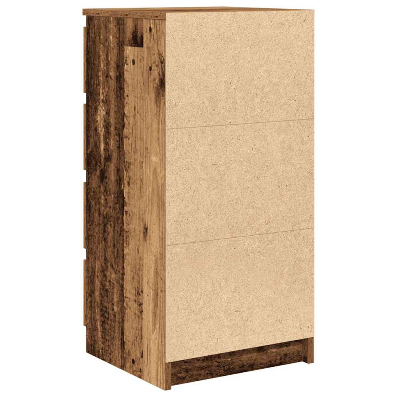 Komoda Stare drewno 37,5x35x76 cm Drewno klejone
