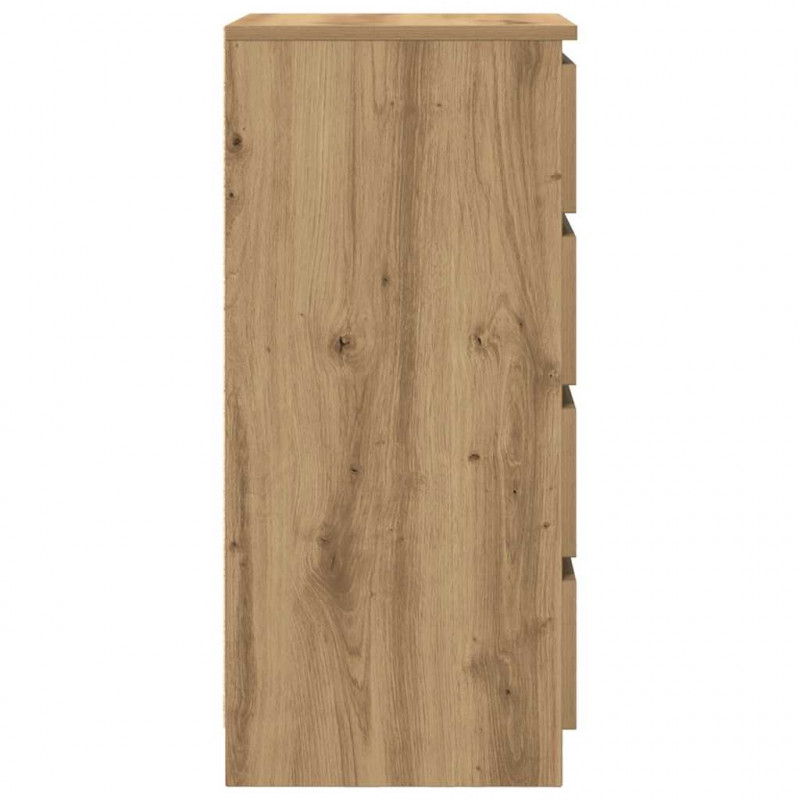 Komoda Artisan Dąb 37,5x35x76 cm Drewno klejone