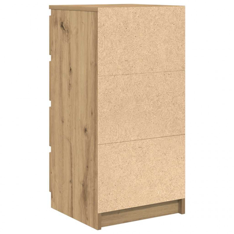 Komoda Artisan Dąb 37,5x35x76 cm Drewno klejone