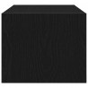 Szafki RTV 2 szt. Dąb czarny 60x31x25,5 cm Drewno klejone
