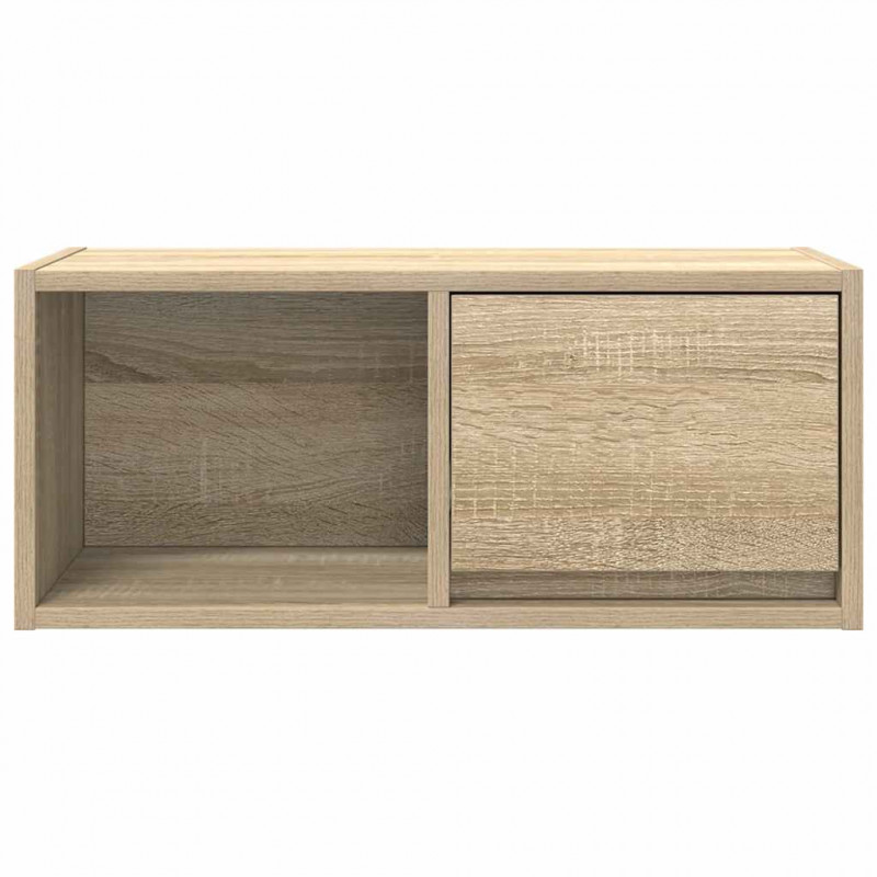 Szafka RTV Sonoma Oak 60x31x25,5 cm Drewno klejone