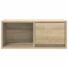 Szafka RTV Sonoma Oak 60x31x25,5 cm Drewno klejone